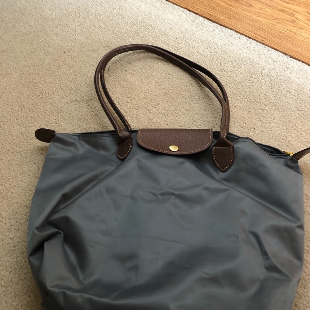 Grey purse